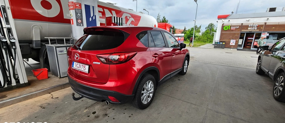 Mazda CX-5 cena 54800 przebieg: 165321, rok produkcji 2015 z Tarnów małe 254